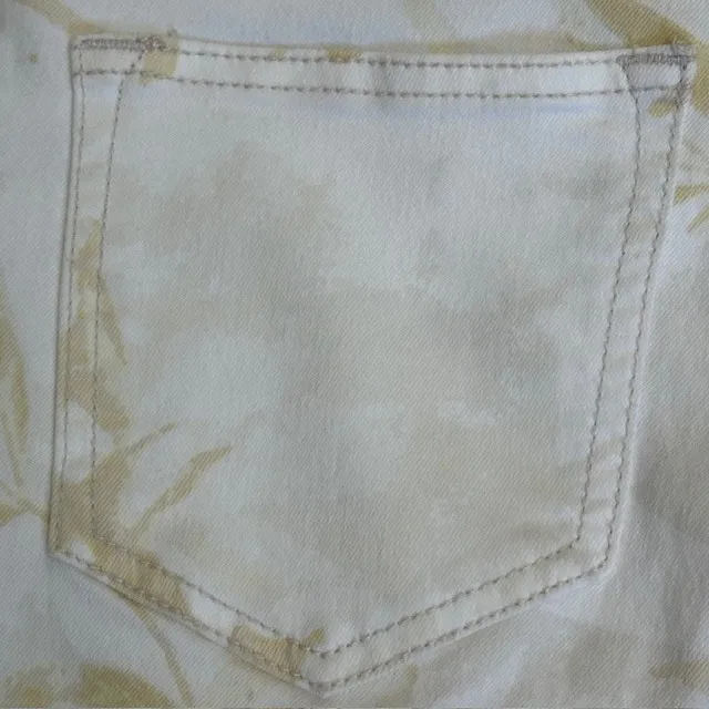 Free People Floral Printed High Rise Skinny Jeans Casual Everyday Style Size‎ 25 - Image 9