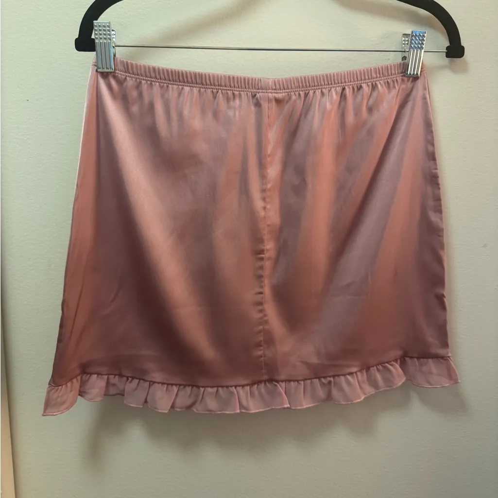 NWT Anthropologie Sheer Ruffle Mini Skirt | Women’s Casual Chic Skirt - Image 6