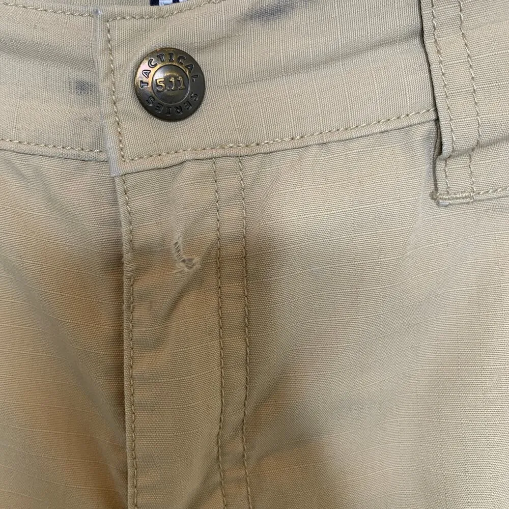 5.11  Tactical Khaki Ripstop Uniform Workwear Sz 12 - Image 9