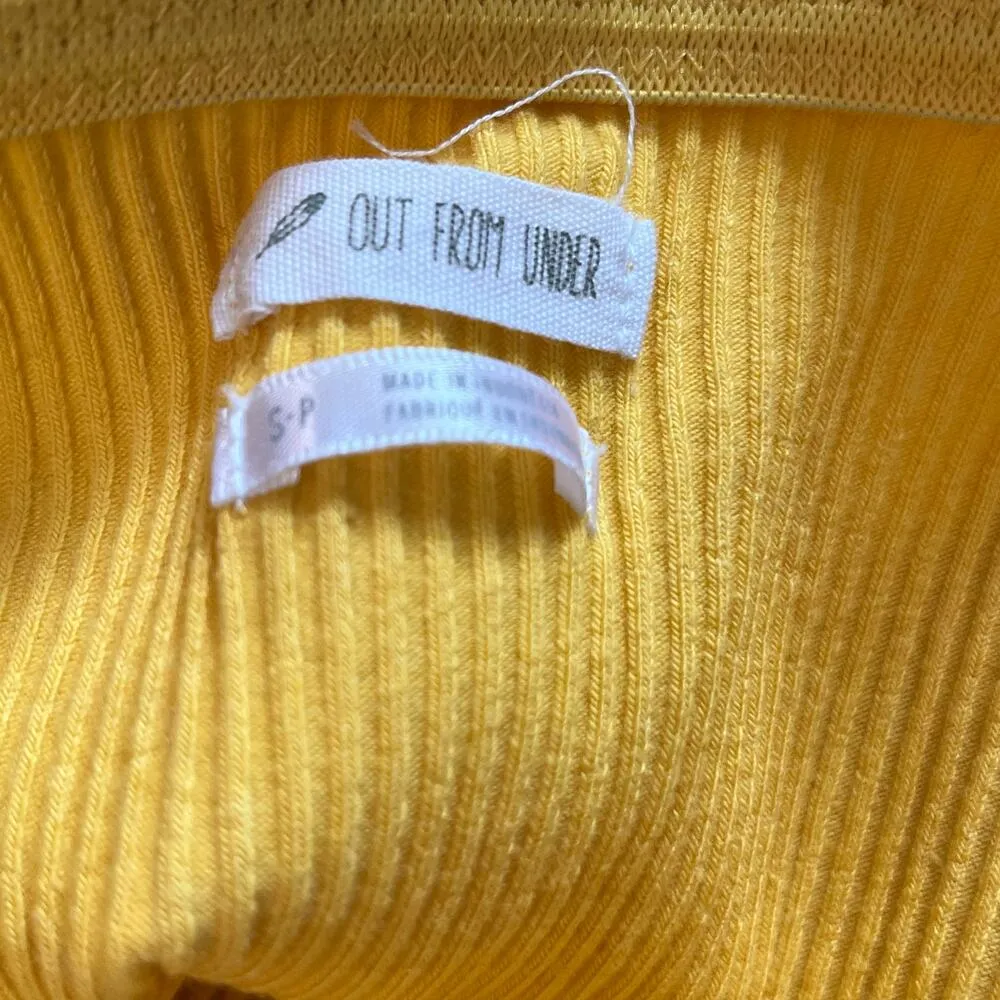 Out From Under  Ribbed Strapless Bodysuit - Size S - Image 3