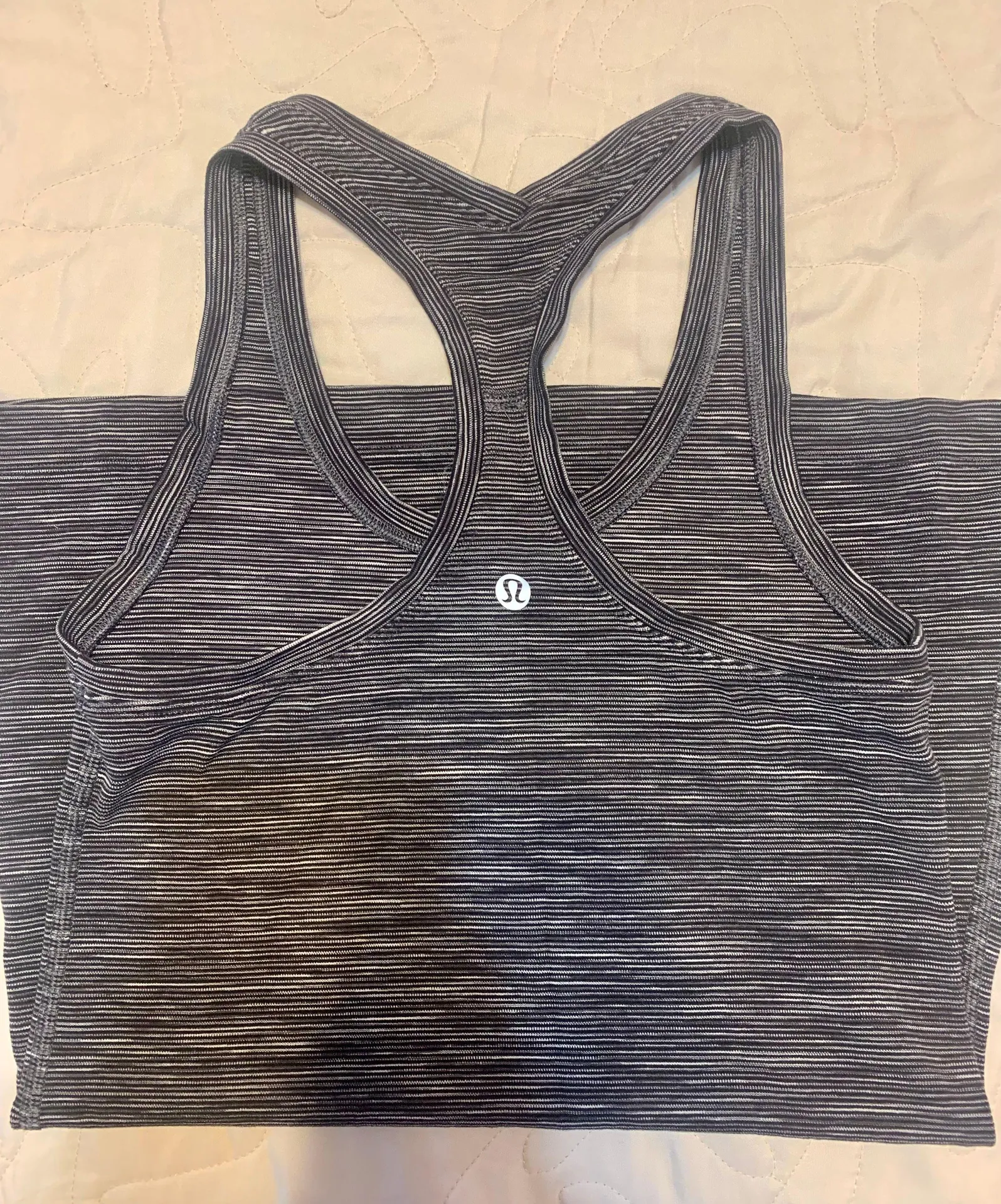 Lululemon Striped Racerback Tank - Image 3