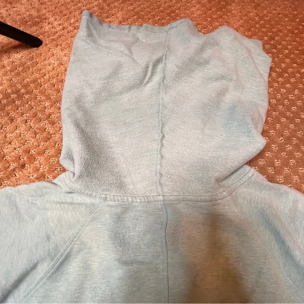 LL Bean Mint Green Cowl Neck Sweatshirt SZ XL Cozy Comfy Layering Athleisure - Image 8