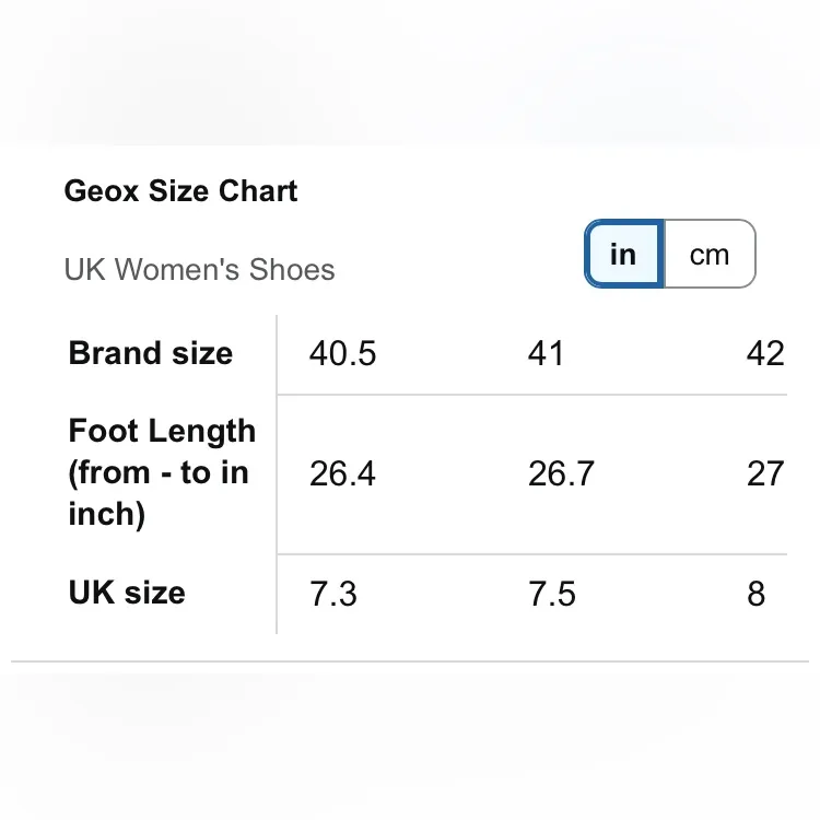 Geox‎ Respira dark navy blue oxford derby wingtip shoes women’s size 41 leather - Image 9