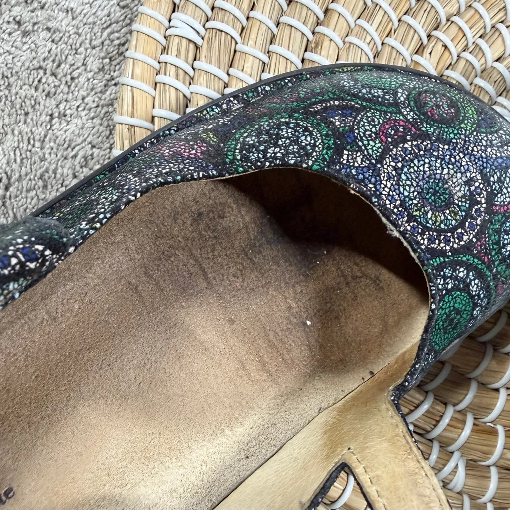 Alegria Dayna 327 Mary Jane Shoes Leather Comfort in Multi Spiro Blues 39/US 9 - Image 15