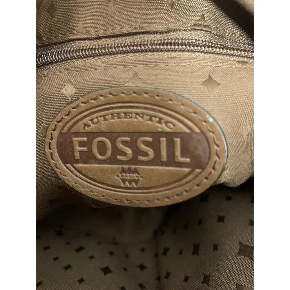 Womens Fossil Crossbody Calf Leather Vintage Bag - Image 8