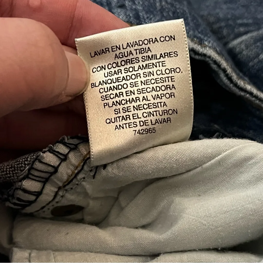 Vintage Y2K St. John’s Bay Stretch Flare Jeans Mid Rise Petite Blue 8P - Image 4