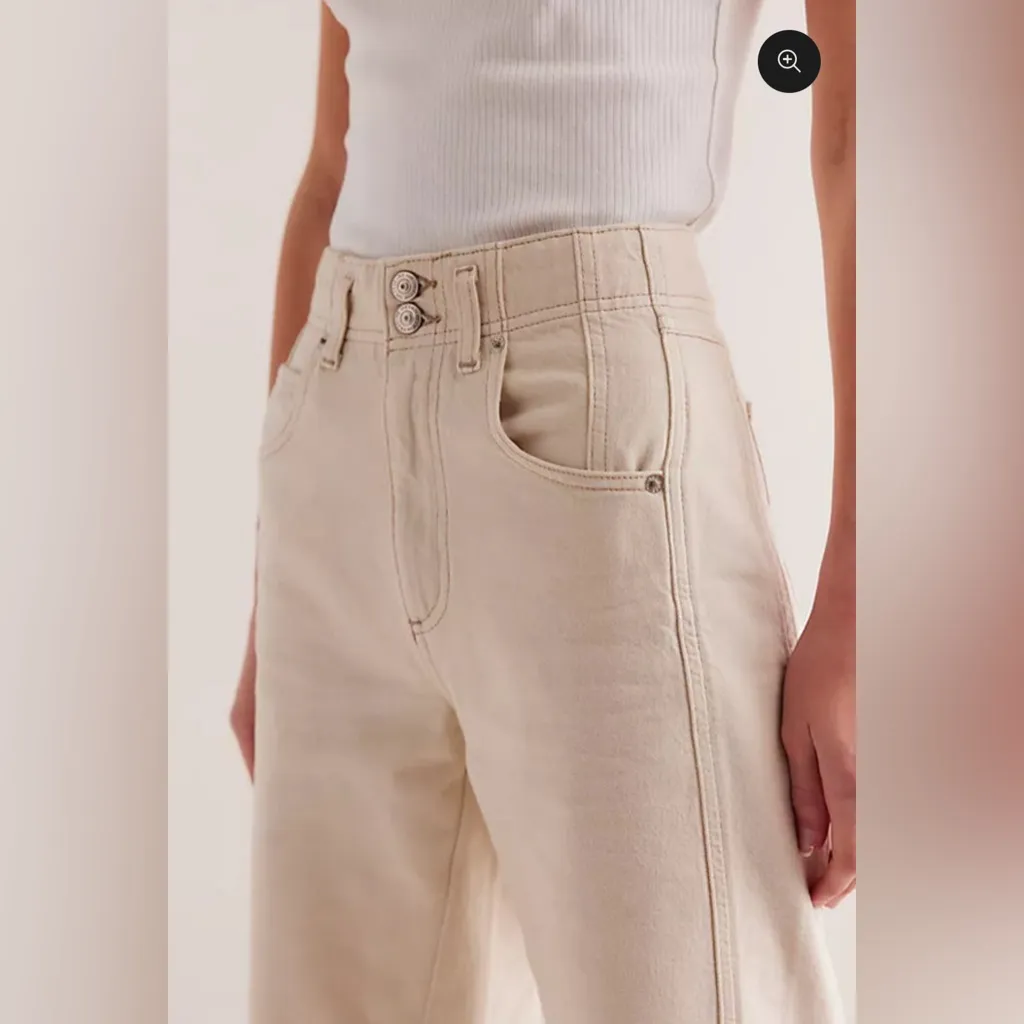 NWT Free People We The Free Aster Straight Leg jeans sz 27 short - Image 8