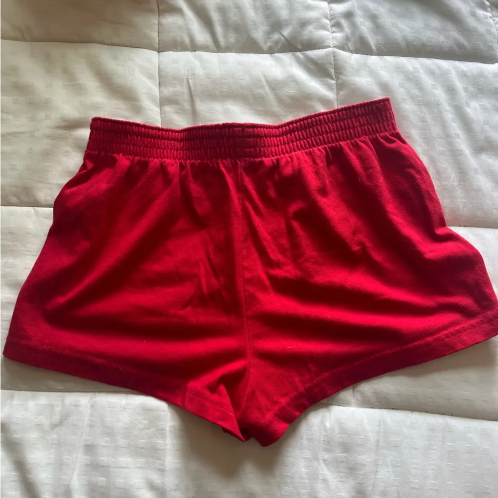 red comfy shorts - Image 3