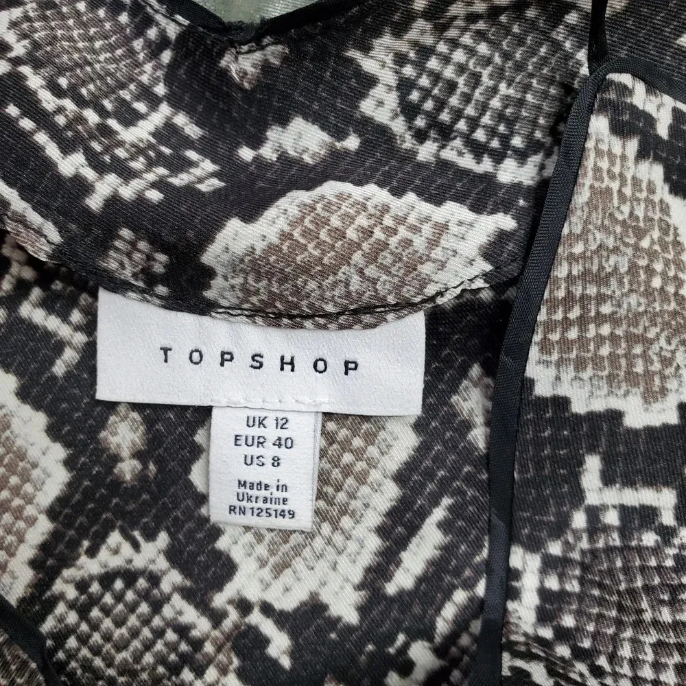 Topshop Snake Print Top - Image 3