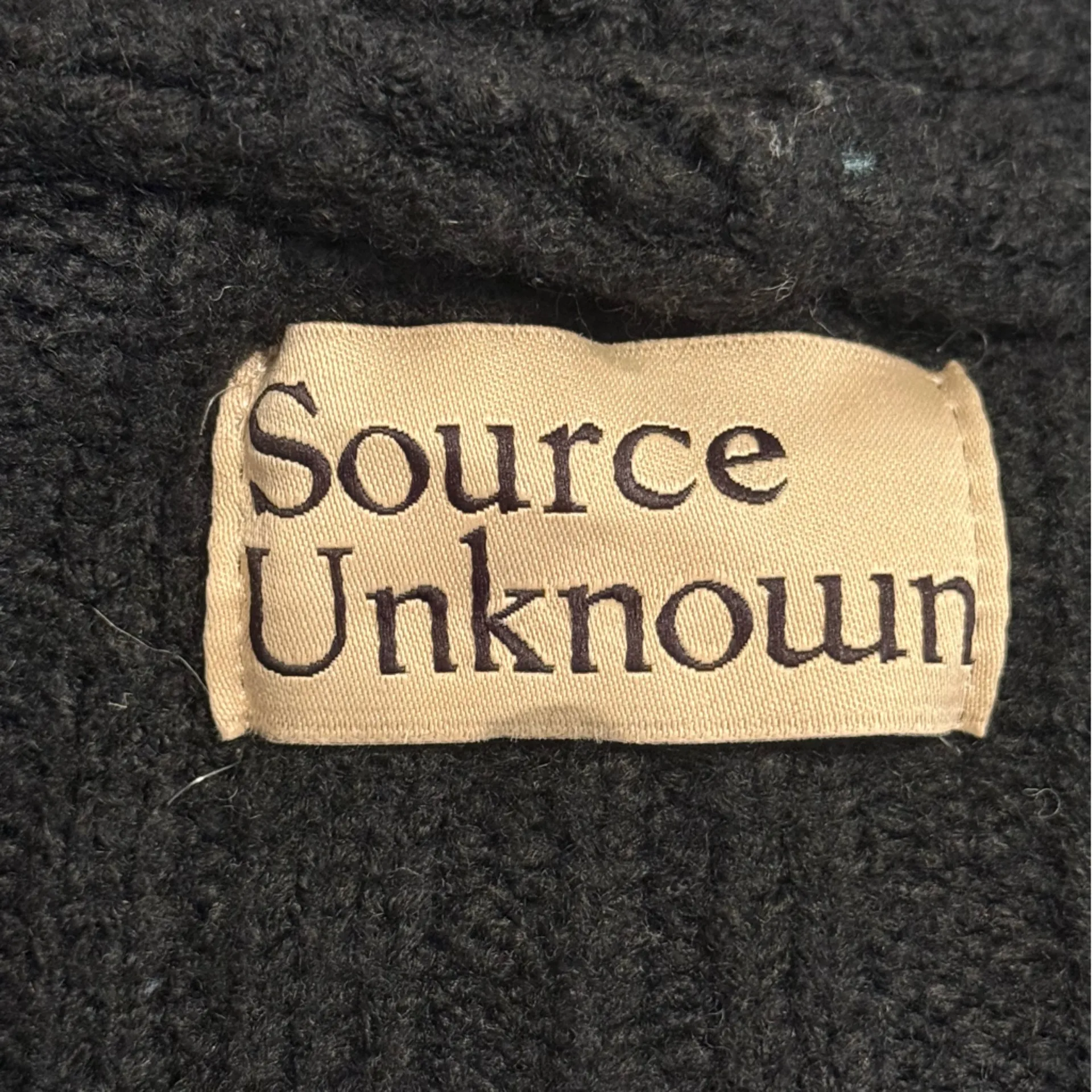 Source Unknown Becca Black Cowl Neck Sweater - Image 5