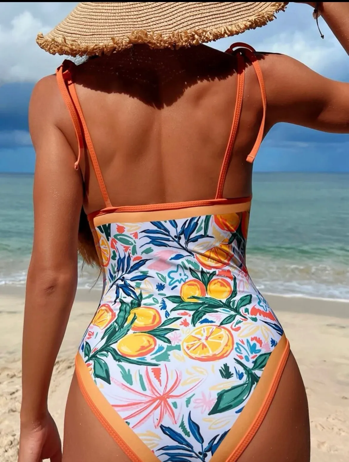 SheIn Fruity One Piece Swim - Image 2