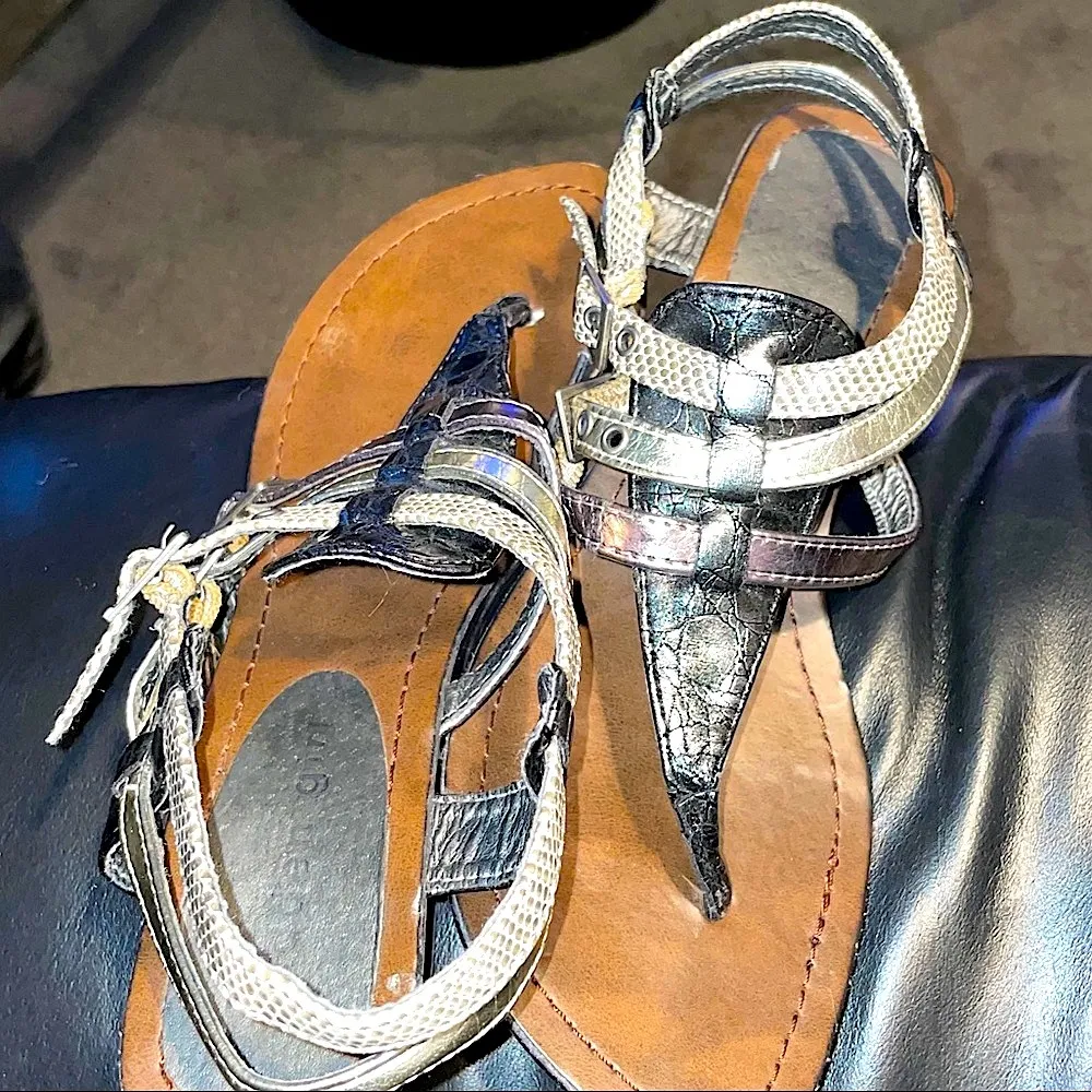 Gladiator Metallic Sandal - Image 5