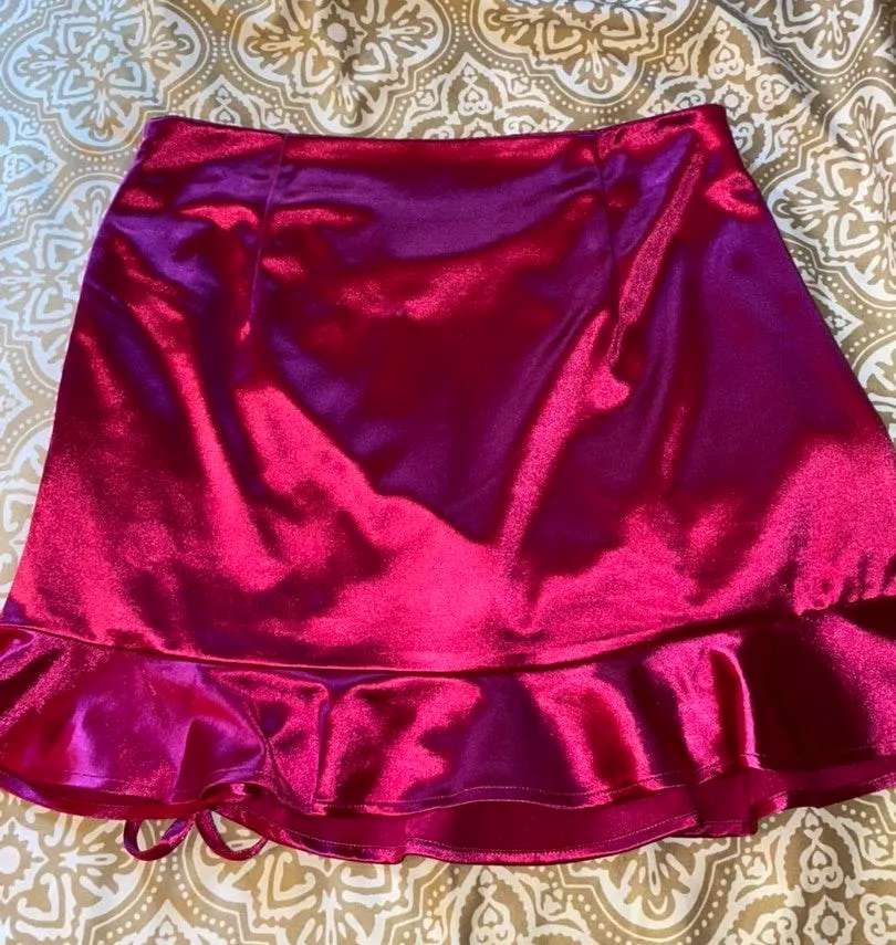 Forever 21 Pink Satin Skirt - Image 5
