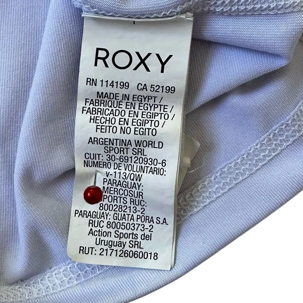 Roxy White Swimsuit Rashguard Junior Size 12/Large | 22-23 - Image 5