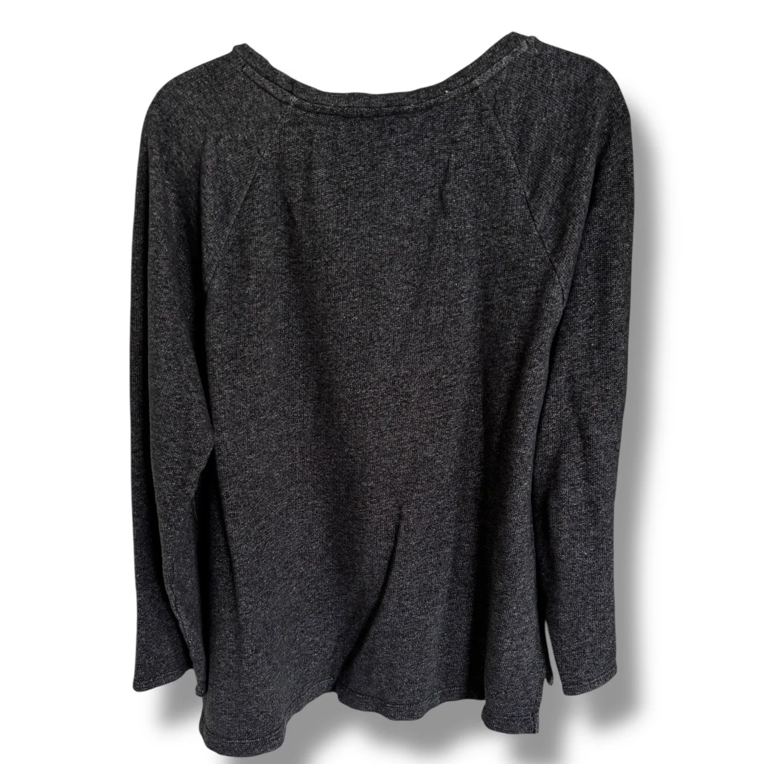 5/$65.   Crown & Ivy Women's Blue Bling Long Sleeve Top - Size‎ 2X - Image 2