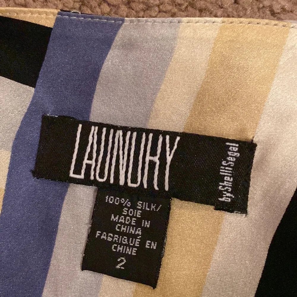 Laundry by shelli segal silk dress 2 - Image 6