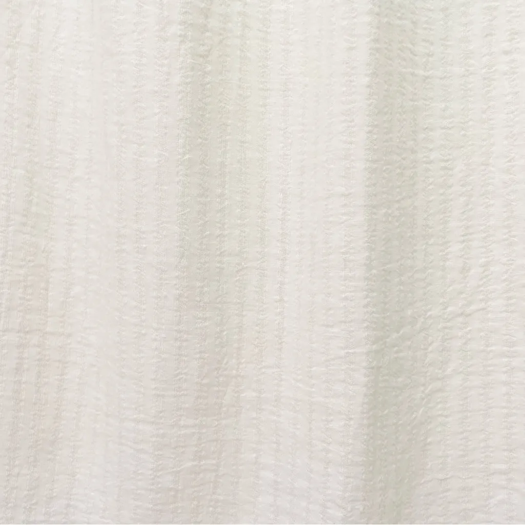 FLAX Ivory White Linen Maxi Skirt Size Small Coastal Lagenlook Textured Natural - Image 7