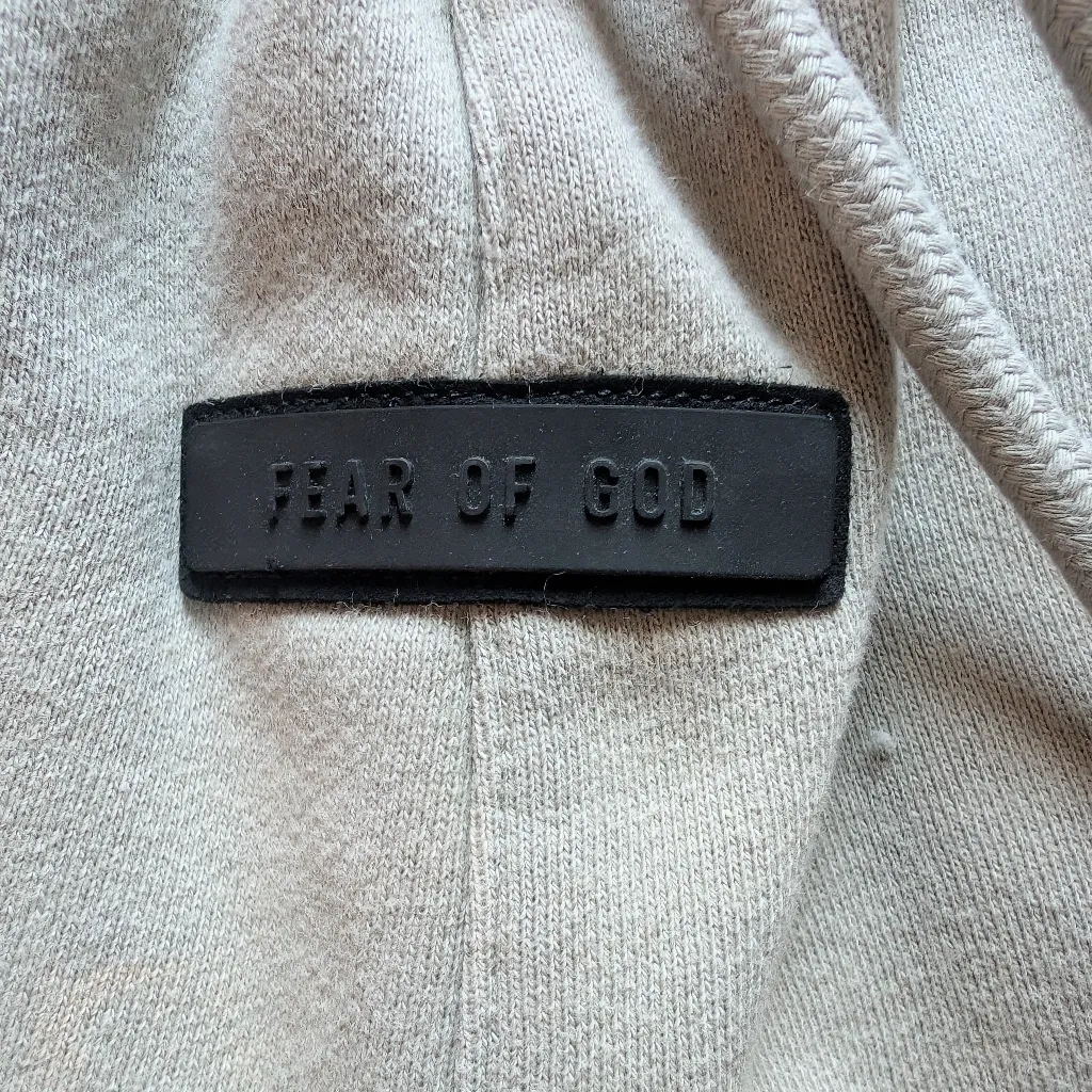 Essential Fear Of God Women's Sweat Shorts XSmall Neutral - Image 3