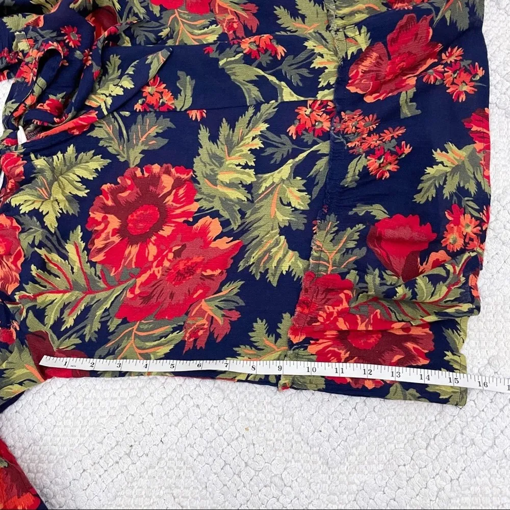 Sun & Shadow  Floral Flowy Top Summer Fall - Image 13