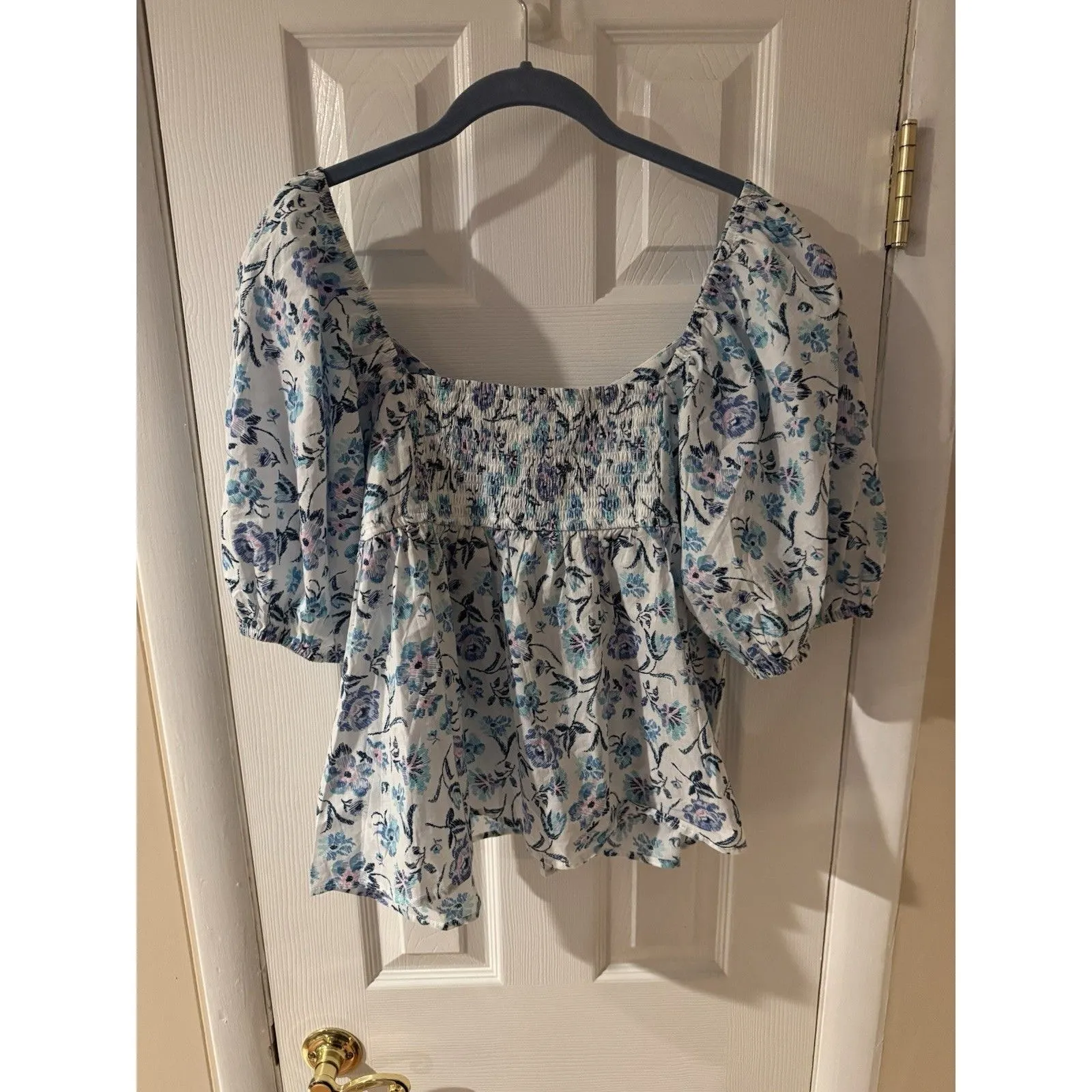 LAUREN CONRAD SWEETHEART TUNNEL FLORAL BLOUSE SIZE XX LARGE - Image 8