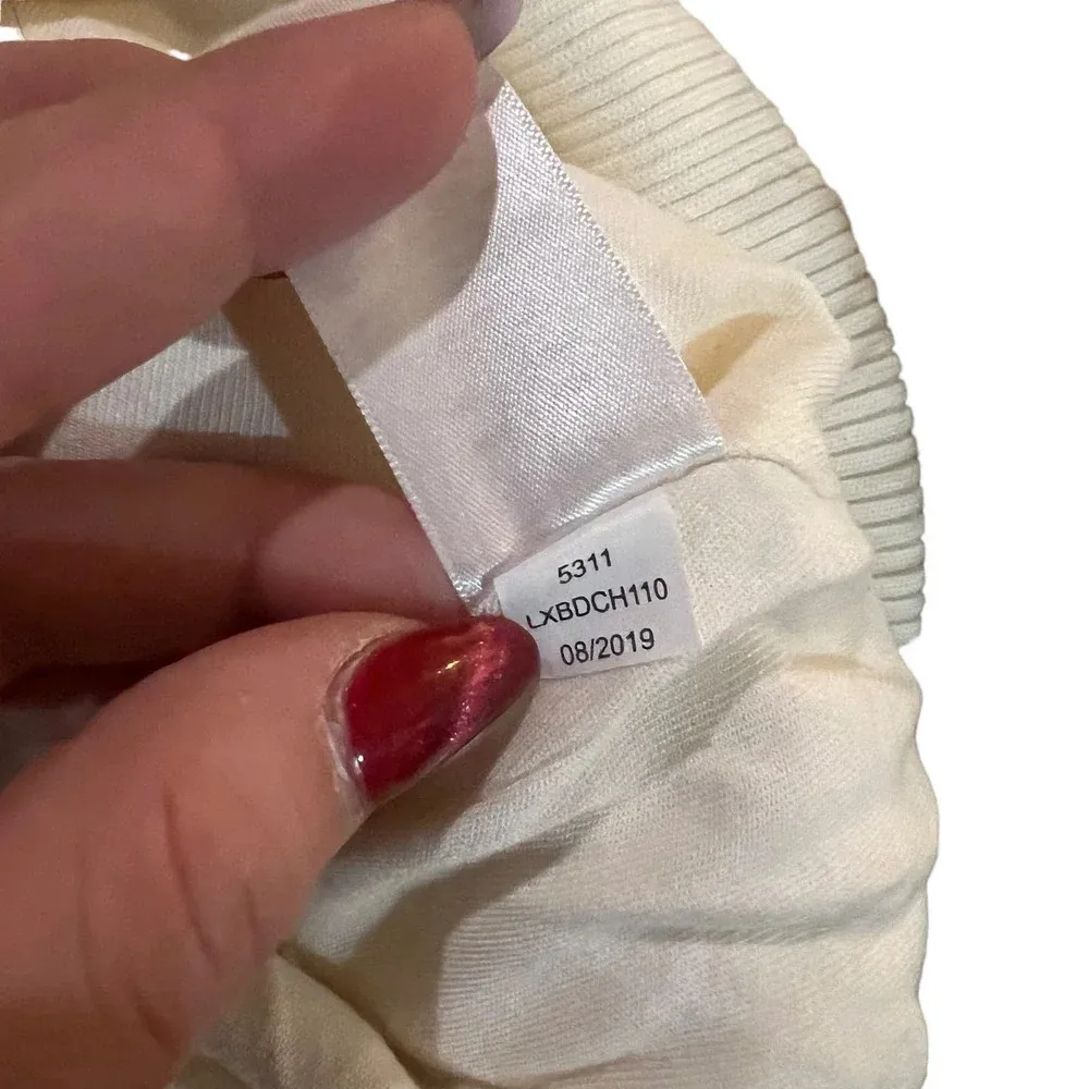 Aeropostale Women's White Faux Fur Yeti Full Zip Winter Jacket Size‎ Small - Image 9