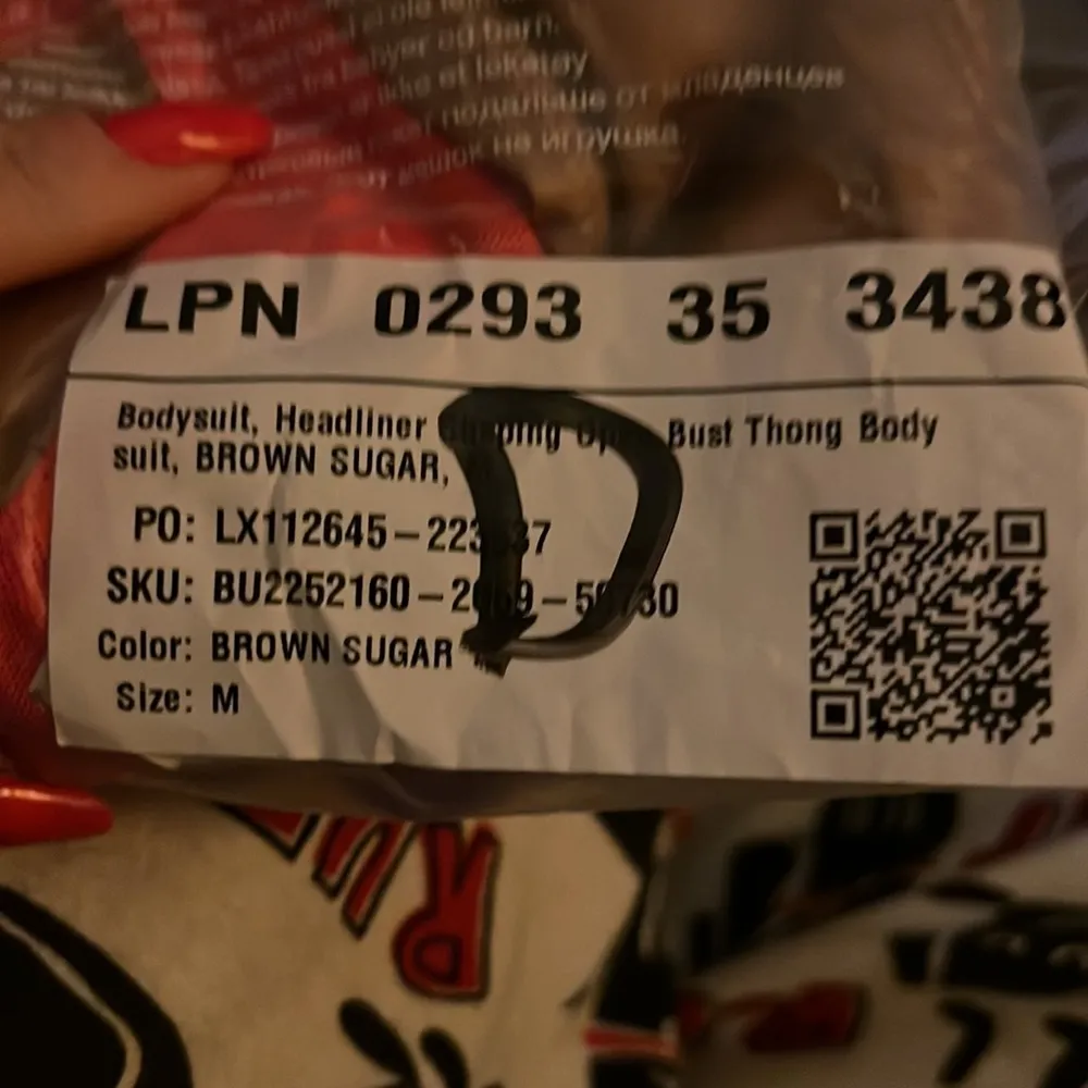 Shapewear Bodysuit Tan Size M - Image 4