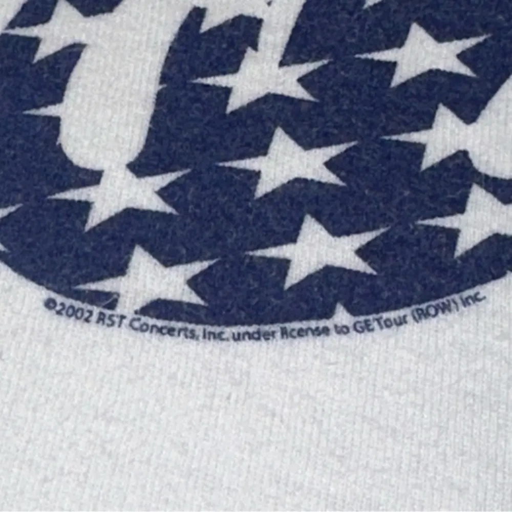 Vintage Rolling Stones Women’s Size S 2002-2003 USA Concert Tour White T-Shirt - Image 6