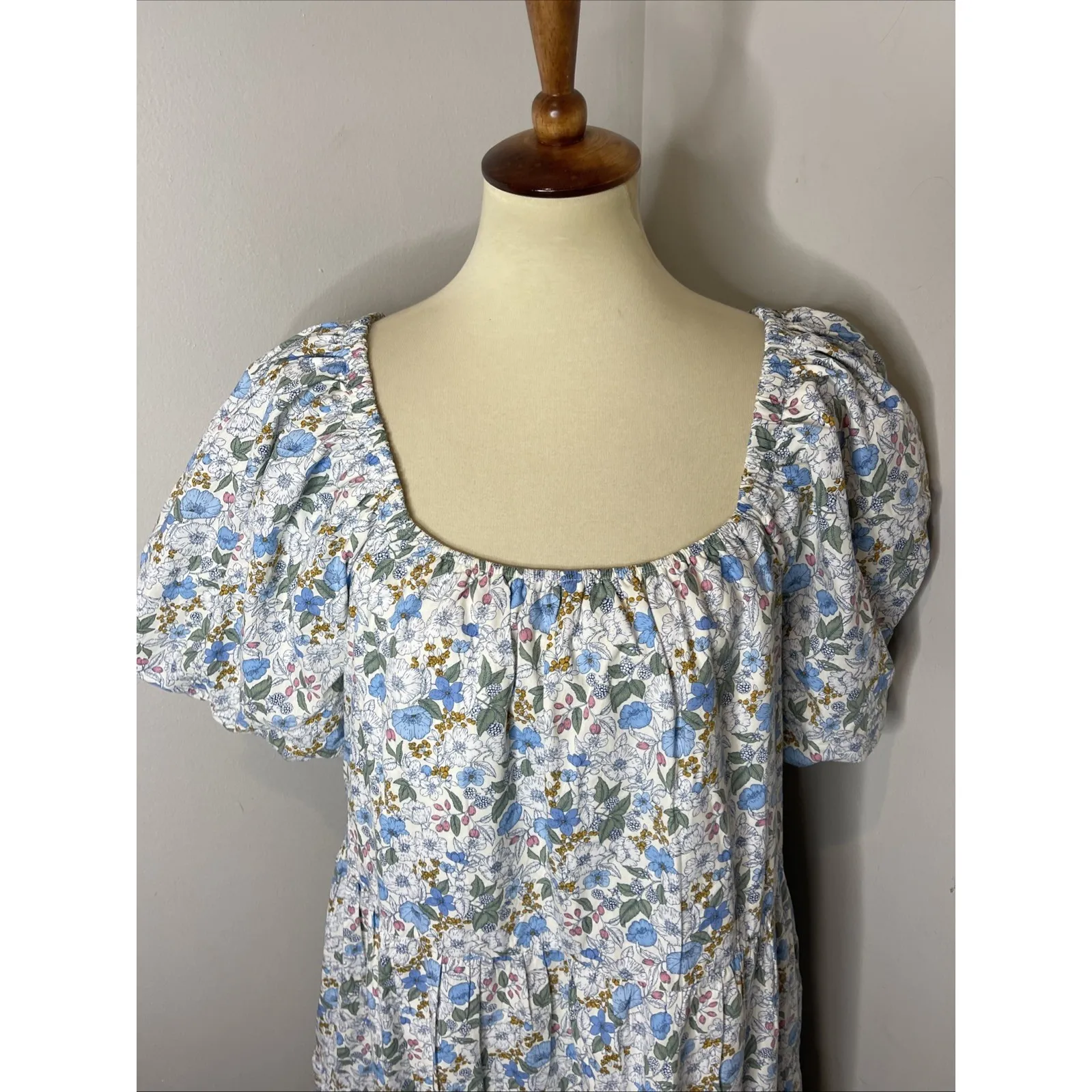 New Tuckernuck Hyacinth‎ House Floral Augusta Tiered Maxi Dress Medium M - Image 7