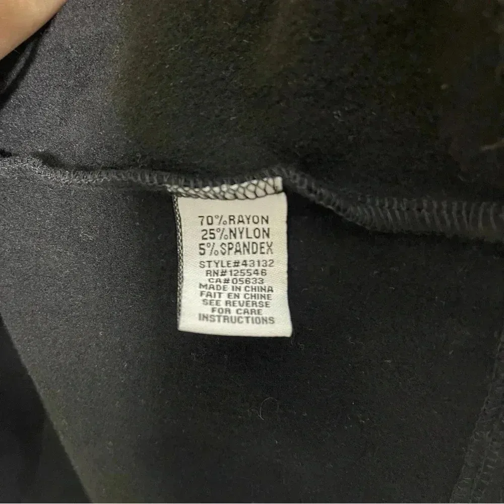 Habitat Black Button Front Cardigan Jacket Size XL - Image 2