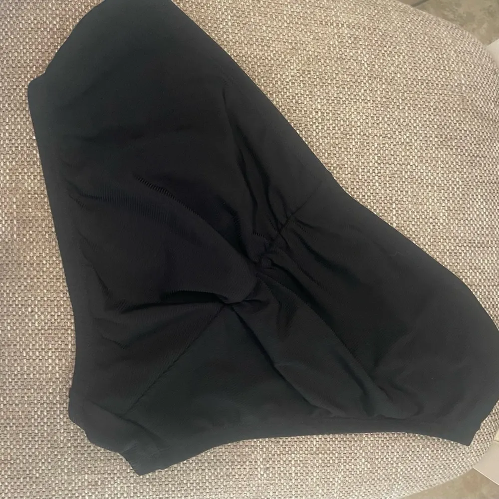 RIO Beach Argentina ruched ribbed bikini black bottom Green Size undefined - Image 2