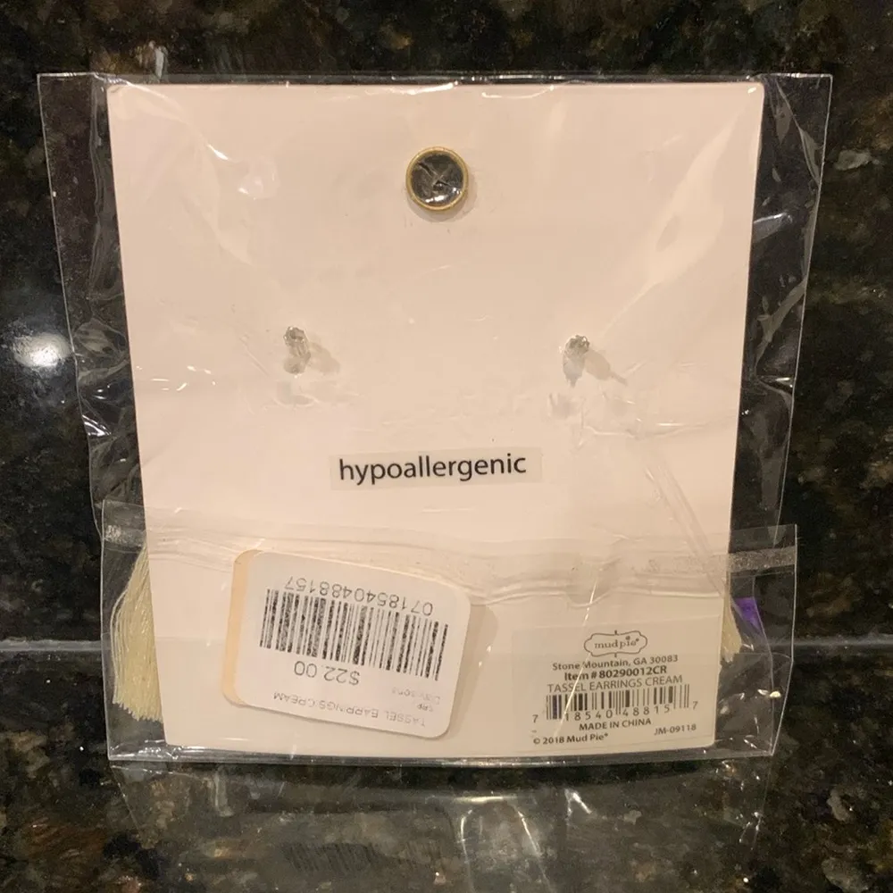 mudpie ⚜️ Tassel Earrings - Image 4