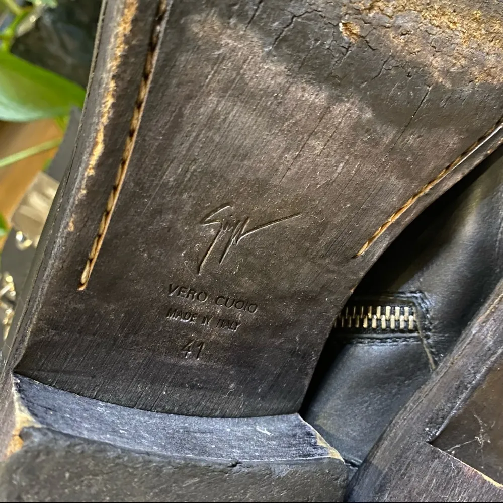 Giuseppe Zanotti Laceless Moto Boot - Image 5