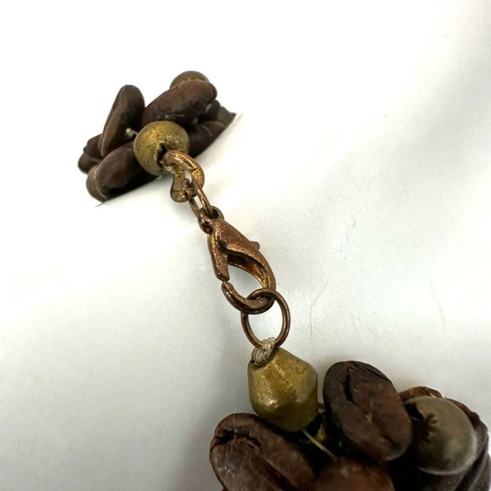 coffee bean multi strand bracelet Brown - Image 5