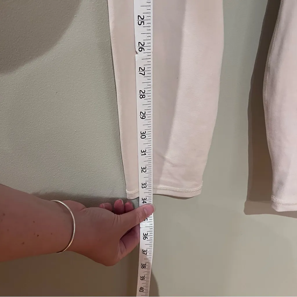 PureLuxe by Fabletics Cream Leggings - Image 6