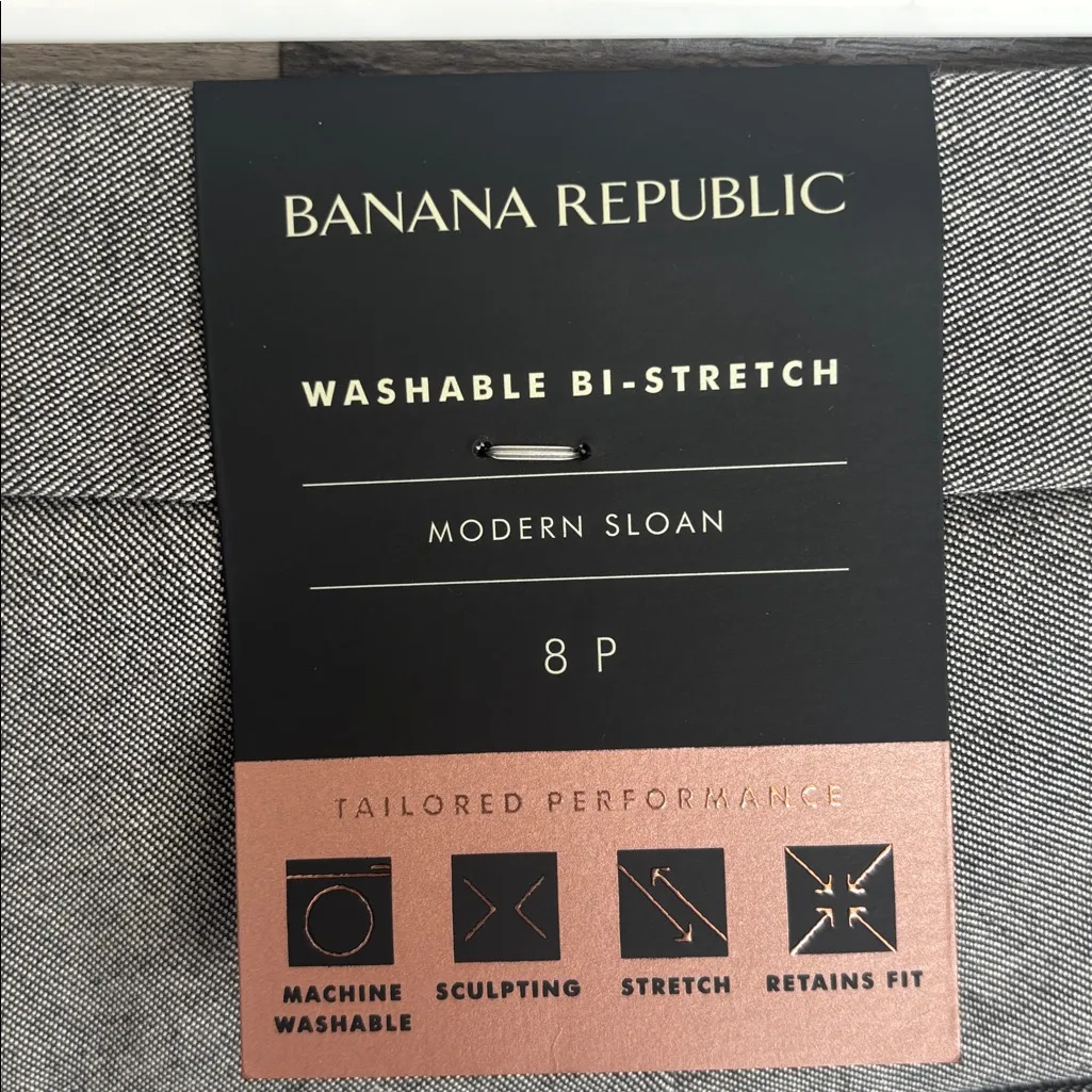 Banana Republic Gray Ankle Pants - Image 6