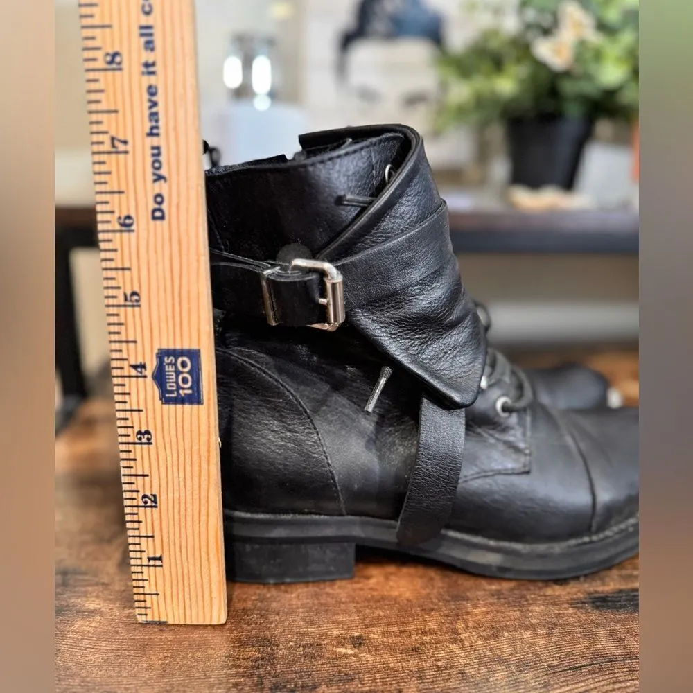 Charles David Black Moto booties size 38.5‎ - Image 16