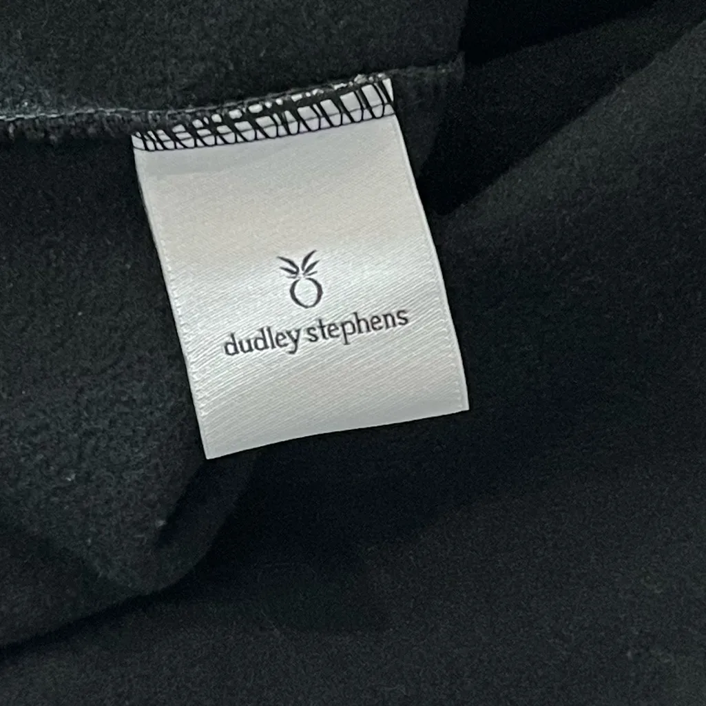 Dudley Stephens Fleece Brighton Boatneck Black Small Pullover Funnel Neck - Image 6