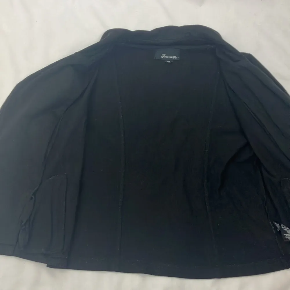Vintage Forever 21 black jacket woman’s size medium - Image 6