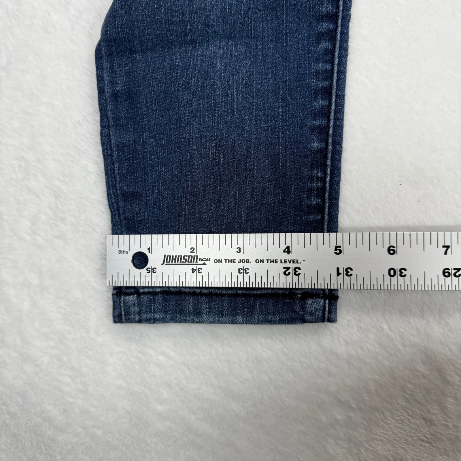 Democracy‎ Ab Solution Ankle Skinny Jeans Dark Wash Denim Stretch Size 4 - Image 5