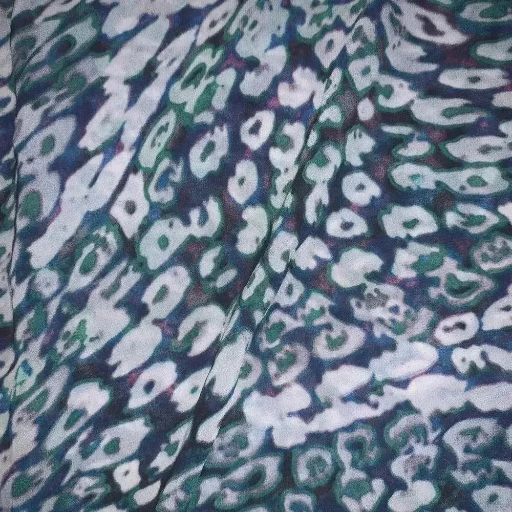 Guess leopard multi color blouse - Image 3