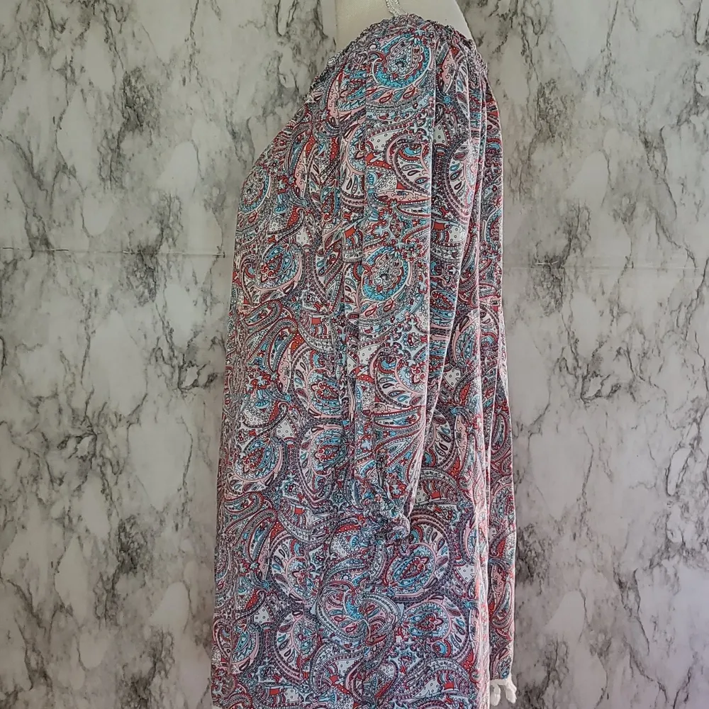 Umgee paisley shift dress size xl - Image 4