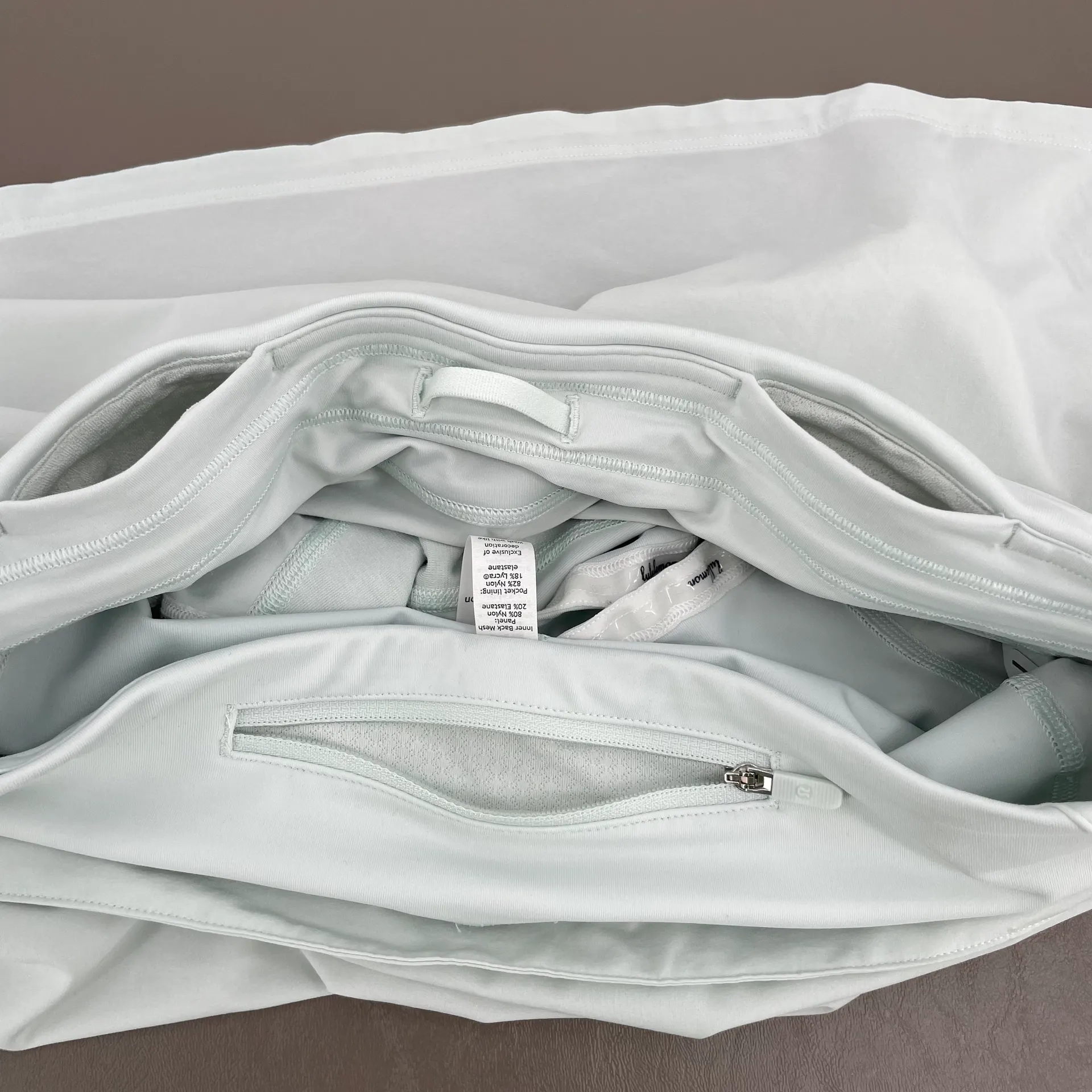 Play Off The Pleats Skirt Springtime Mint Green Athletic Skort Size 6 - Image 4