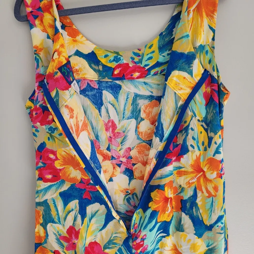 Jams World Vintage Tropical Floral Print Sundress - Image 7