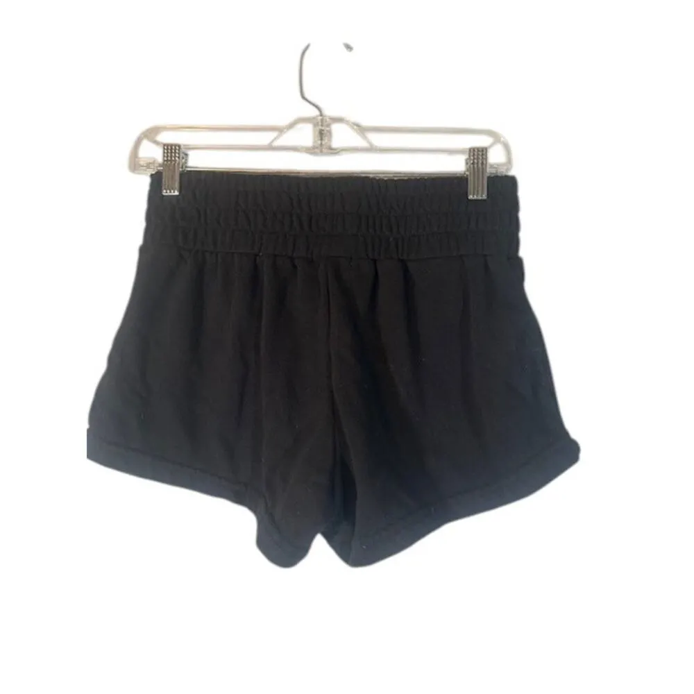 Talentless Black Elastic Waist Boxer Shorts Cotton Women Sz M - Image 2