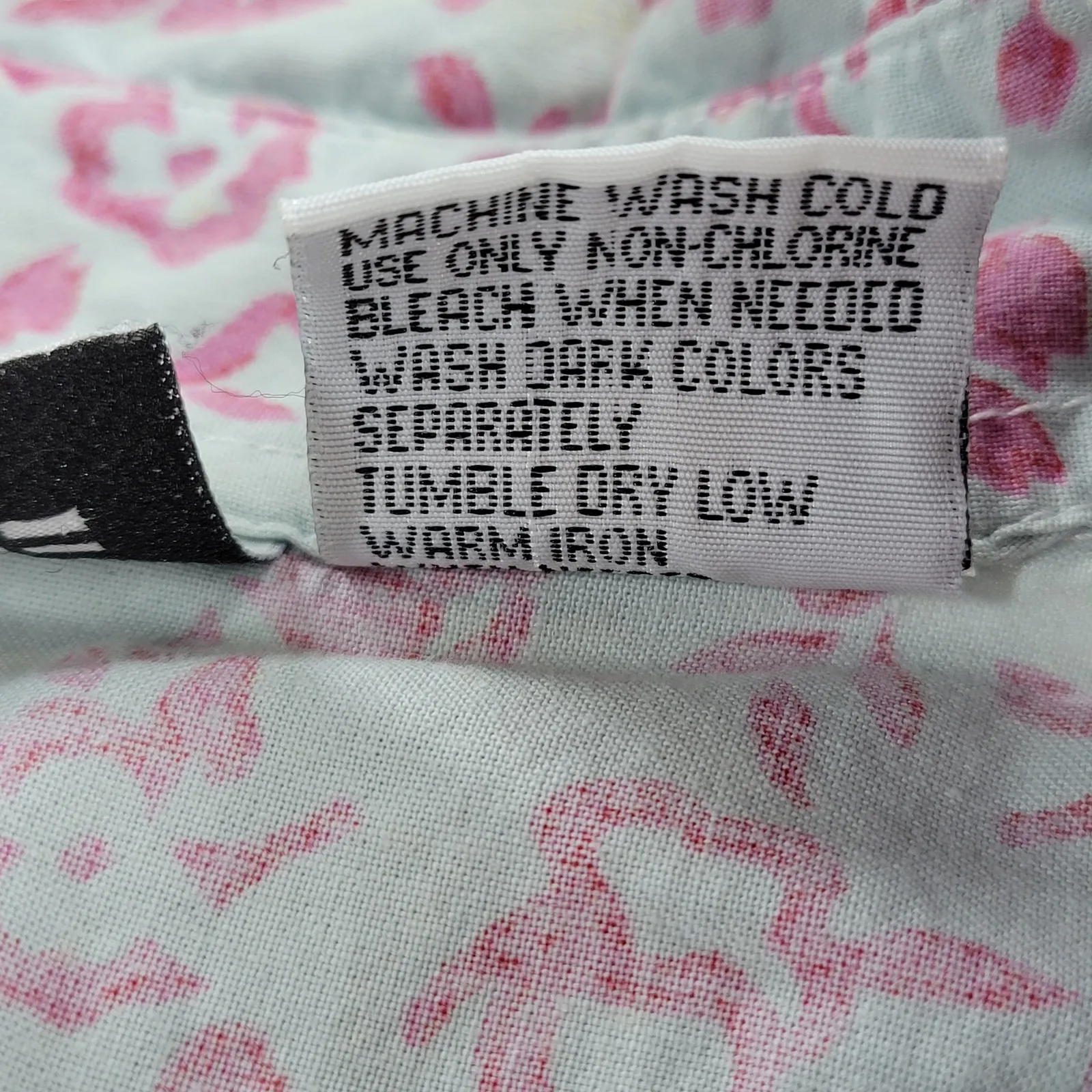 VTG 90s Gitano Womens Top M Pink Gray Floral Strip‎ Button Up Crop Tie Western Size M - Image 16