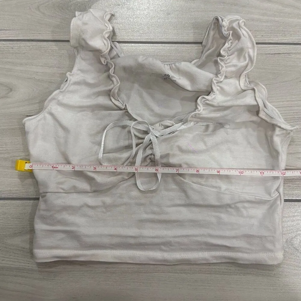 Brandy Melville  Malena white tank top - Image 4