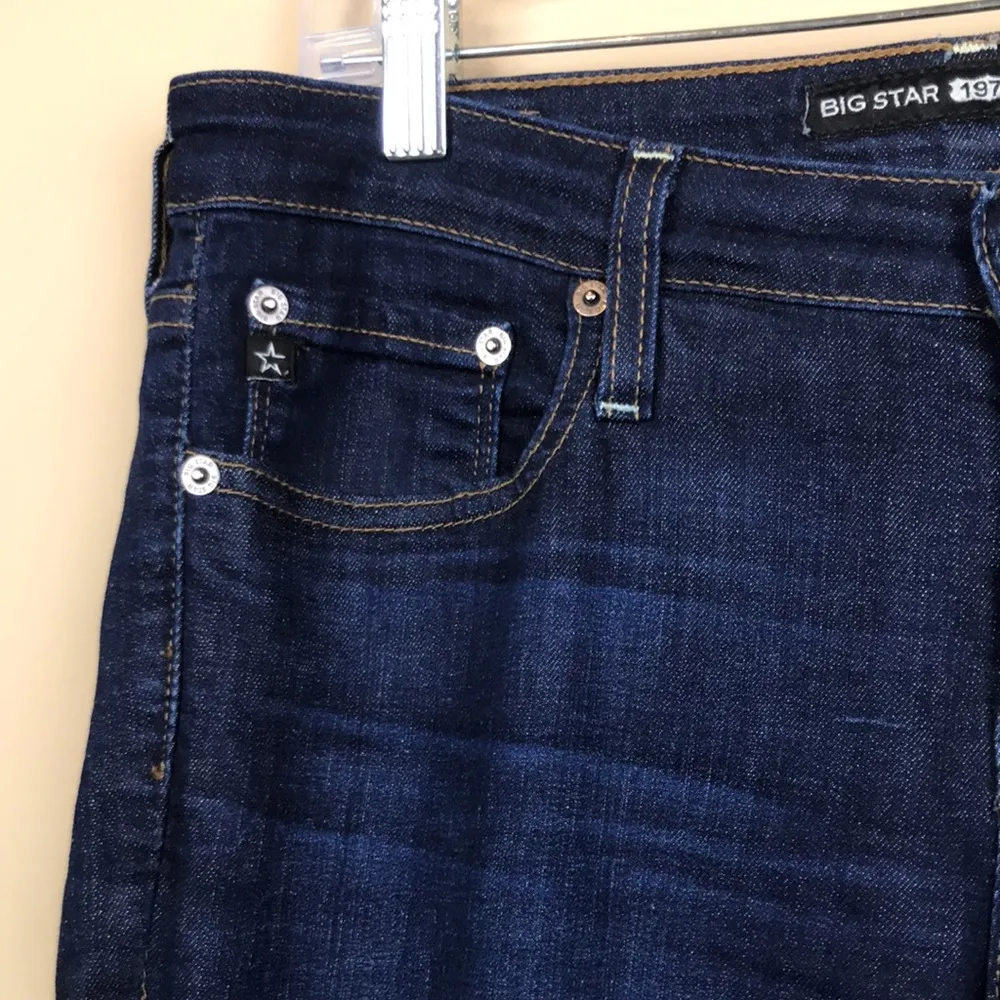 Women’s Remy Boot Low Rise Fit Dark Wash Boot Cut Denim Jeans - Image 4