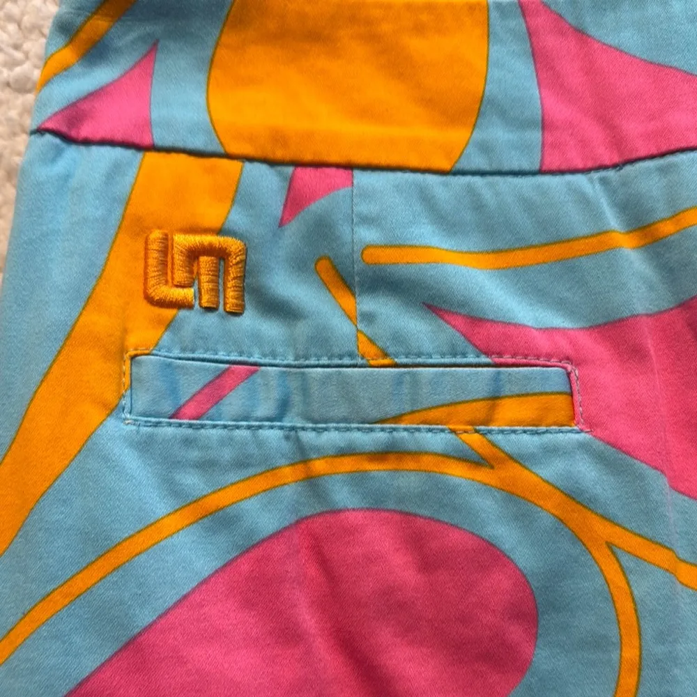 Loudmouth Blue Mini Skirt Resort Wear Size 4 - Image 3