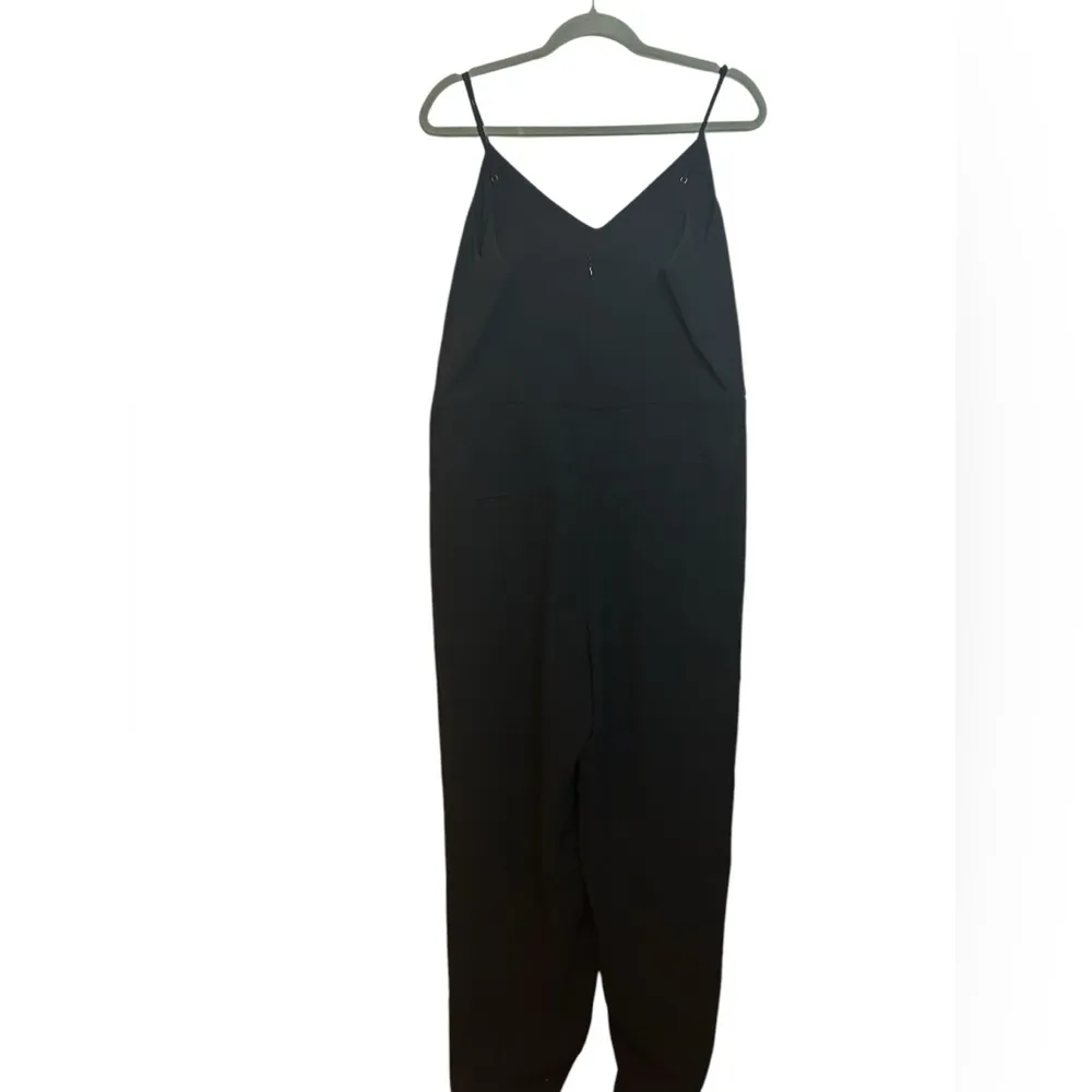 NWT Anthropologie The Essential Slim Black Jumpsuit - Image 4