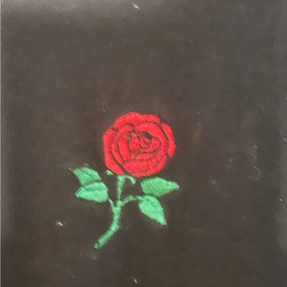 Eighty Eight Long Sleeve shirt printed rose size medium lack unisex m trendy - Image 5